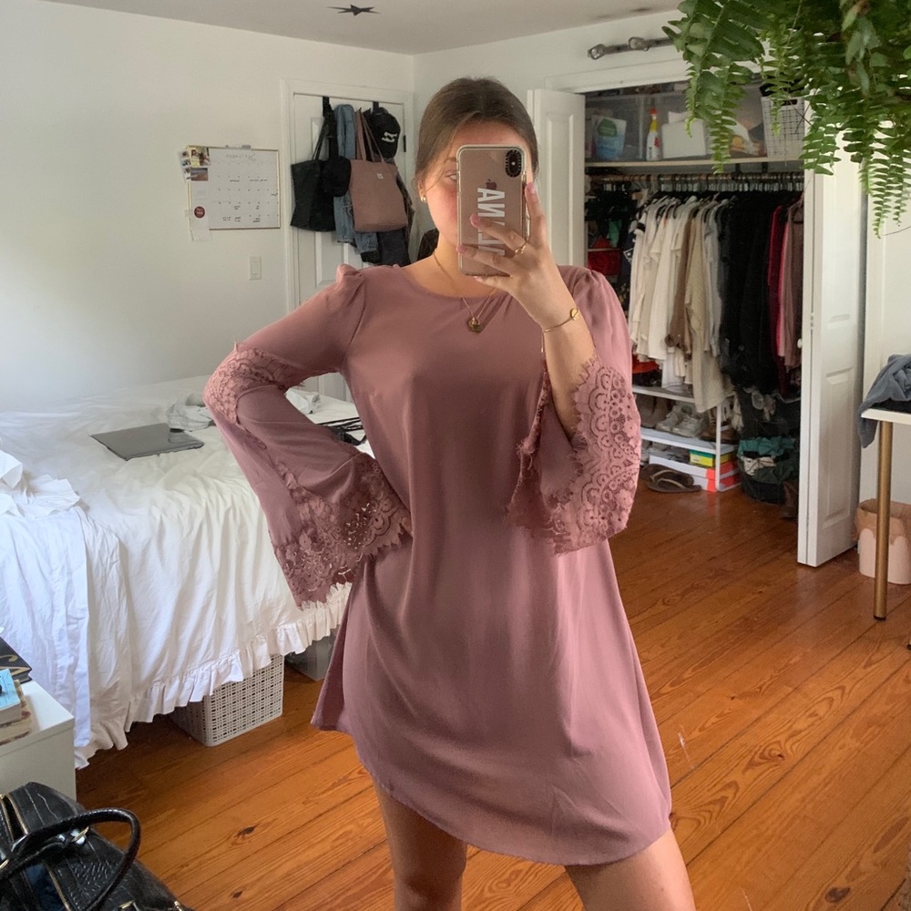 Dress with Big Sleeves
